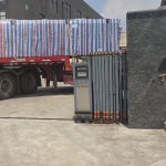 俄羅斯69線配套設備第二車出發(fā)